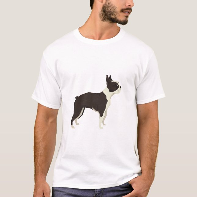 Camiseta Boston Terrier (Frente)
