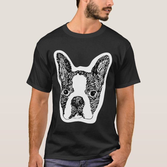 Camiseta Boston Terrier (Frente)