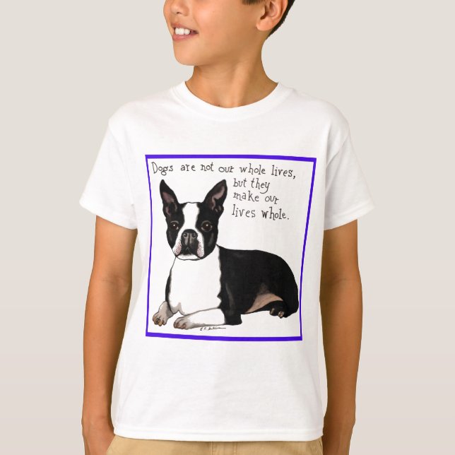 Camiseta Boston Terrier (Frente)