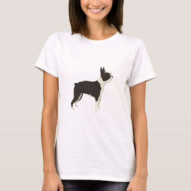 Camiseta Boston Terrier (Frente)