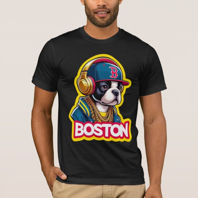 CAMISETA BOSTON TERRIER 2 (Frente)