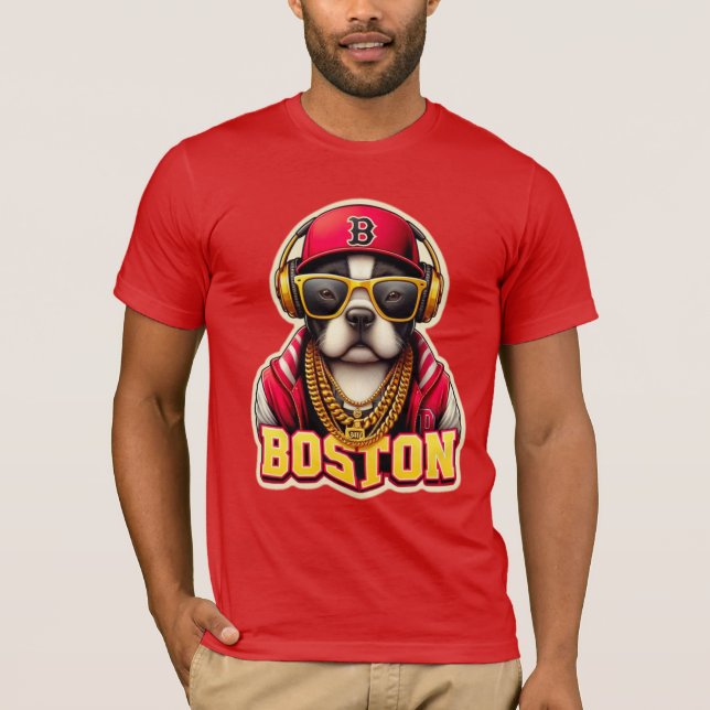 CAMISETA BOSTON TERRIER 7 (Frente)
