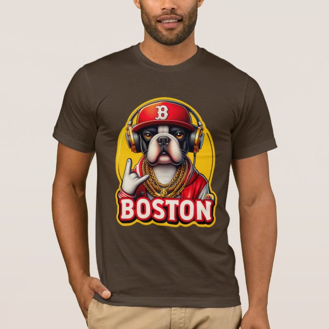 CAMISETA BOSTON TERRIER 8 (Frente)