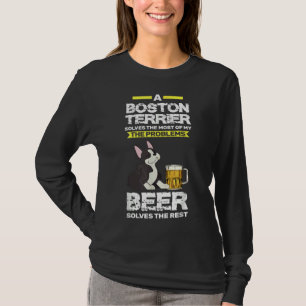 Camiseta Boston Terrier Amp Beer Boston Terrier