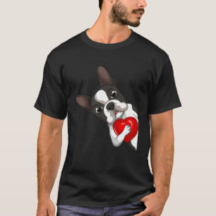 Camiseta Boston Terrier Bostie Cão Crianças Mulheres Suda