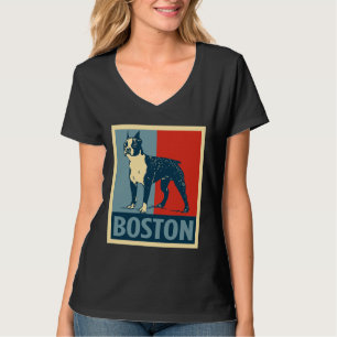 Camiseta Boston Terrier Boston Hope Style Dog