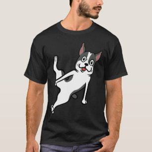 Camiseta Boston Terrier Breakdance Move