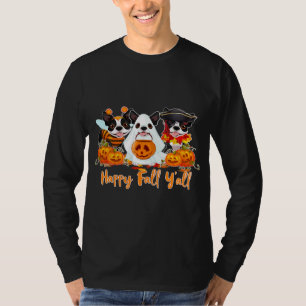 Camiseta Boston terrier cão amante do Halloween costum