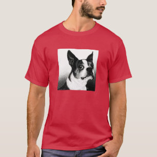 Camiseta Boston Terrier Dark T-shirt - "Boston Style"