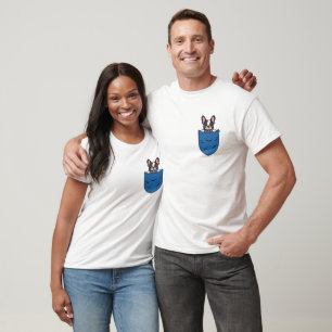 Camiseta Boston Terrier Dog No Bolso T-Shirt