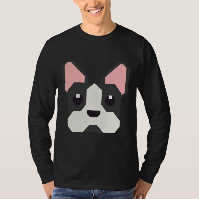 Camiseta Boston Terrier Dog Puppy (Frente)