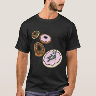 Camiseta Boston Terrier E Rosquinha Boston Terrier Com Don