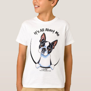 Camiseta Boston Terrier é tudo sobre mim