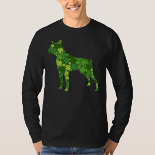 Camiseta Boston Terrier Irish Green Shamrock C St Patricks