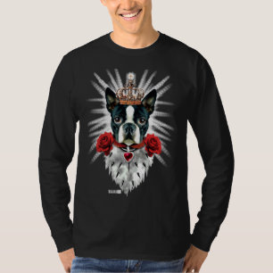 Camiseta Boston Terrier King Crown Royal Fed