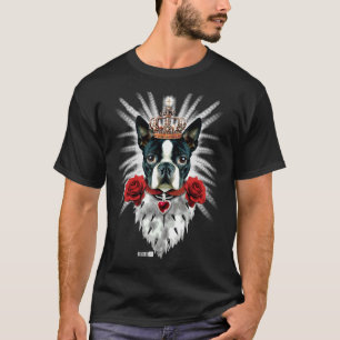 Camiseta Boston Terrier King Crown Royal Fed