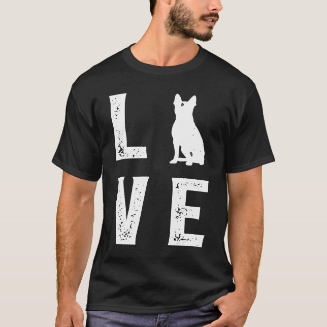 Camiseta Boston Terrier Love  1 (Frente)