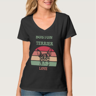 Camiseta Boston Terrier Love 160