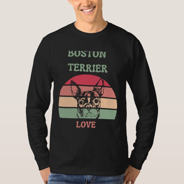 Camiseta Boston Terrier Love 160 (Frente)