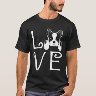 Camiseta Boston Terrier Love Dog Owner Boston Terrier Puppy