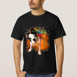 Camiseta Boston Terrier Miracle Pumpkins Halloween