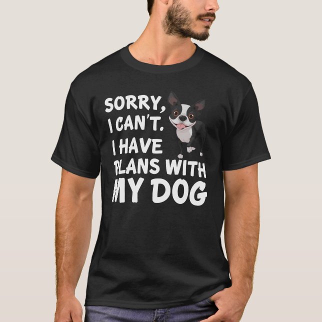 Camiseta Boston Terrier My Dog (Frente)