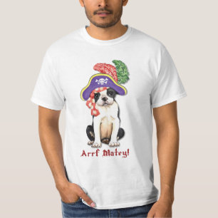 Camiseta Boston Terrier Pirate T-Shirt