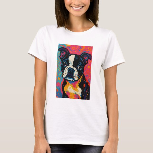 Camiseta Boston Terrier Shirt (Frente)