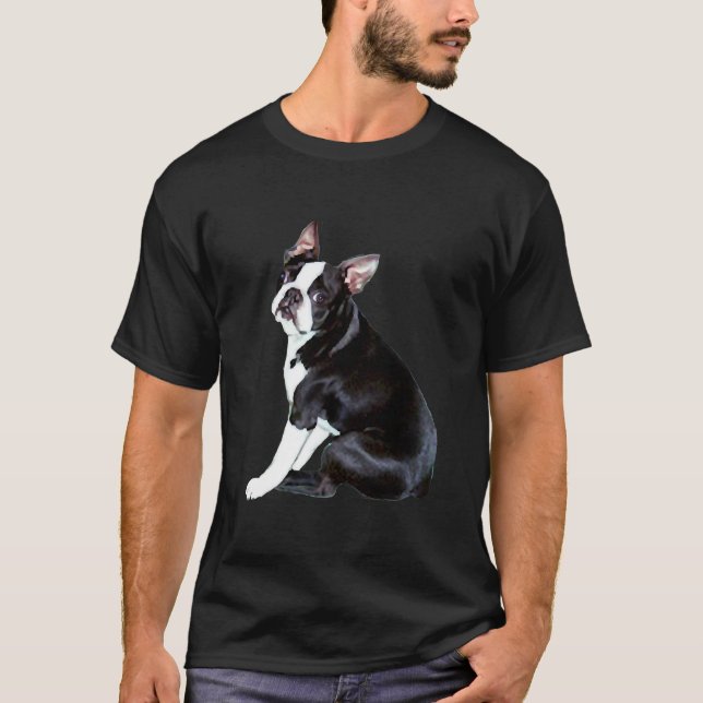 Camiseta Boston Terrier Side (Frente)