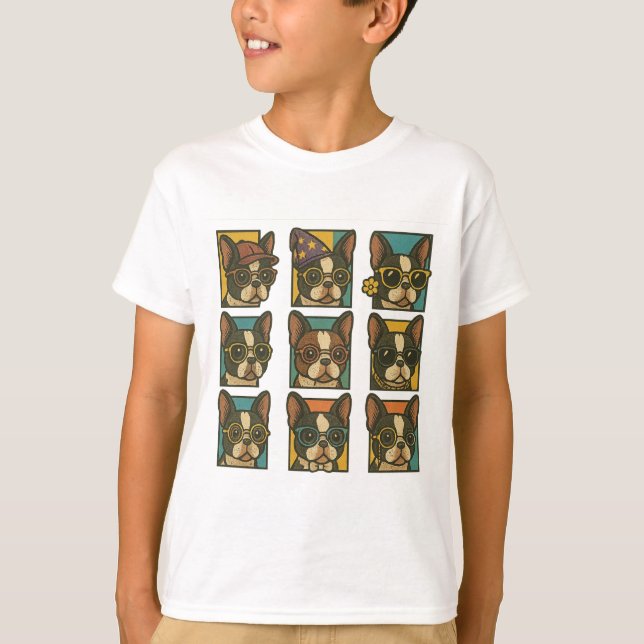 Camiseta Boston Terrier Trendsetters (Frente)