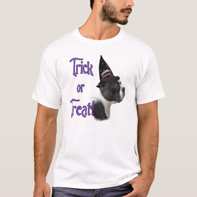 Camiseta Boston Terrier Trick (Frente)