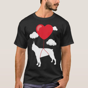 Camiseta Boston Terrier Valentine Day For Dog Owner