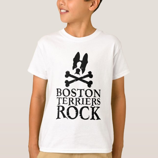 Camiseta Boston Terriers Rock (Frente)