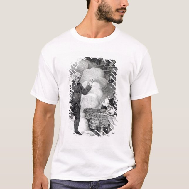 Camiseta Boswell e o fantasma de Samuel Johnson (Frente)