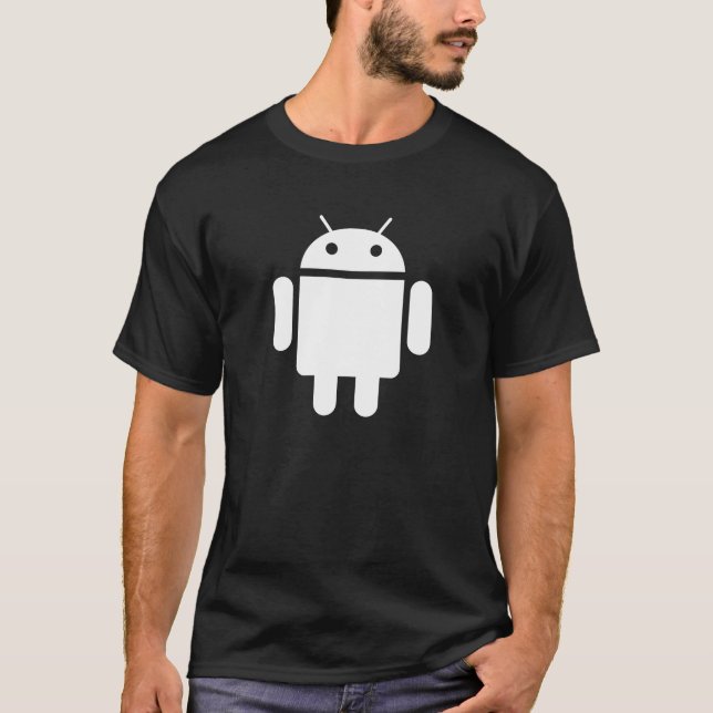 Camiseta Bot oficial do Android (Frente)