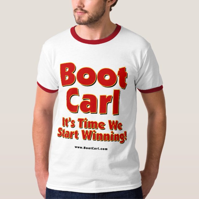 Camiseta Bota Carl - T da campainha (Frente)