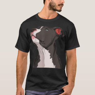 Camiseta Bota-Pit Americana Pitbull Terrier Cão Cachorro Ca
