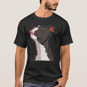 Camiseta Bota-Pit Americana Pitbull Terrier Cão Cachorro Ca