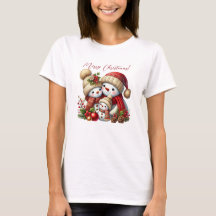 Botânica de Aquarela de Natal Elegante