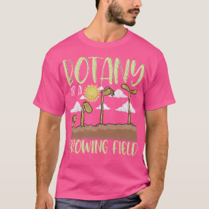 Camiseta Botânica É Cultivo De Plantas De Campos