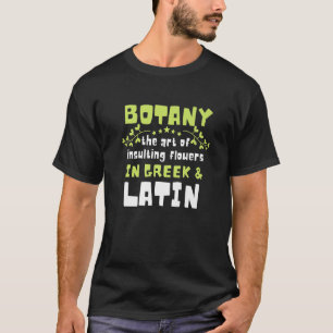 Camiseta Botânica Profissional Botânico Biologia Planta Hum