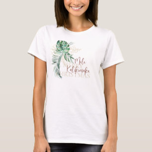 Camiseta Botânica Tropical Mele Kalikimaka