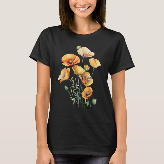 Camiseta Botanical Wildflower (Frente)