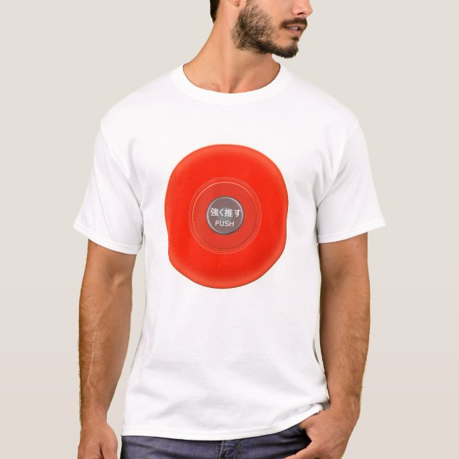Camiseta botão de avanço (Frente)