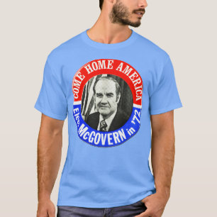 Camiseta Botão de campanha presidencial George McGovern 197