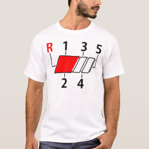 Camiseta Botão de Desvio Audi RS para branco