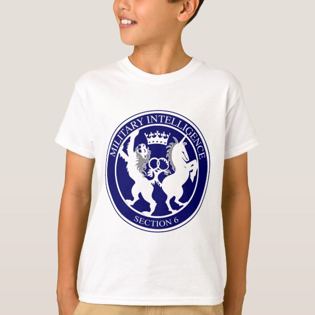 Camiseta Botão de logotipo MI6 (Frente)