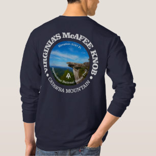 Camiseta Botão de McAfee