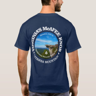 Camiseta Botão de McAfee