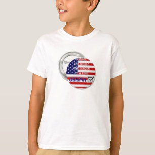 Camiseta botão de obama